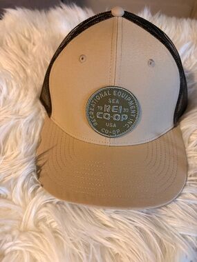 Tan & Black Trucker Hat